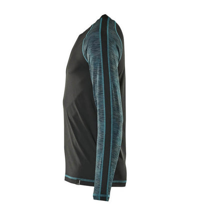 Black - Lifestyle - Mascot Mens Advanced Long-Sleeved Base Layer Top