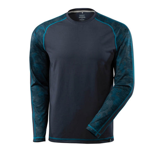 Dark Navy - Front - Mascot Mens Advanced Long-Sleeved Base Layer Top