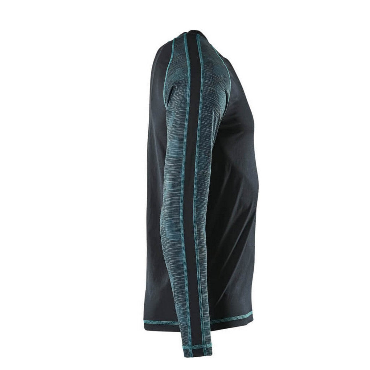 Dark Navy - Side - Mascot Mens Advanced Long-Sleeved Base Layer Top