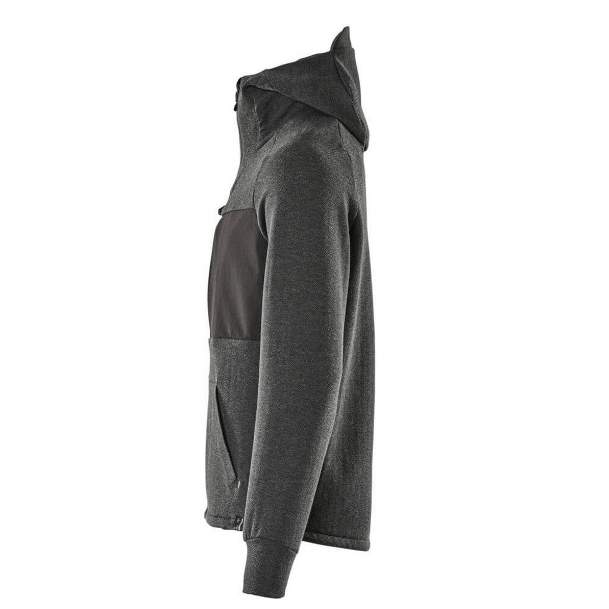 Black - Lifestyle - Mascot Mens Advanced Full Zip Hoodie