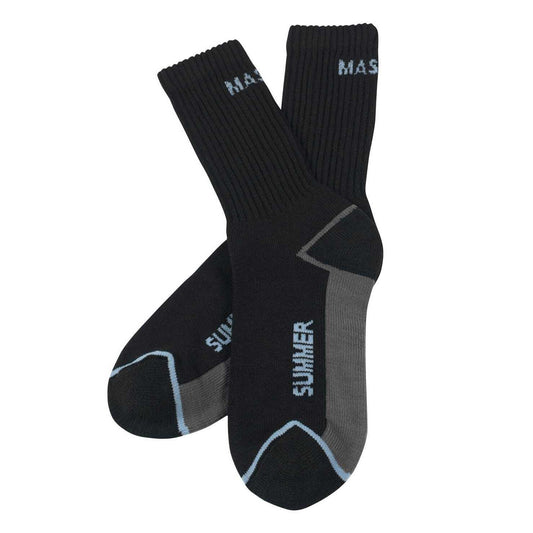 Black - Front - Mascot Mens Complete Manica Socks