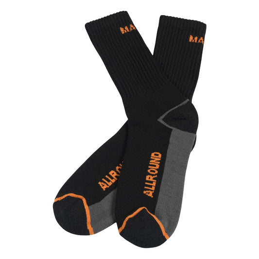 Black - Front - Mascot Mens Complete Mongu Socks