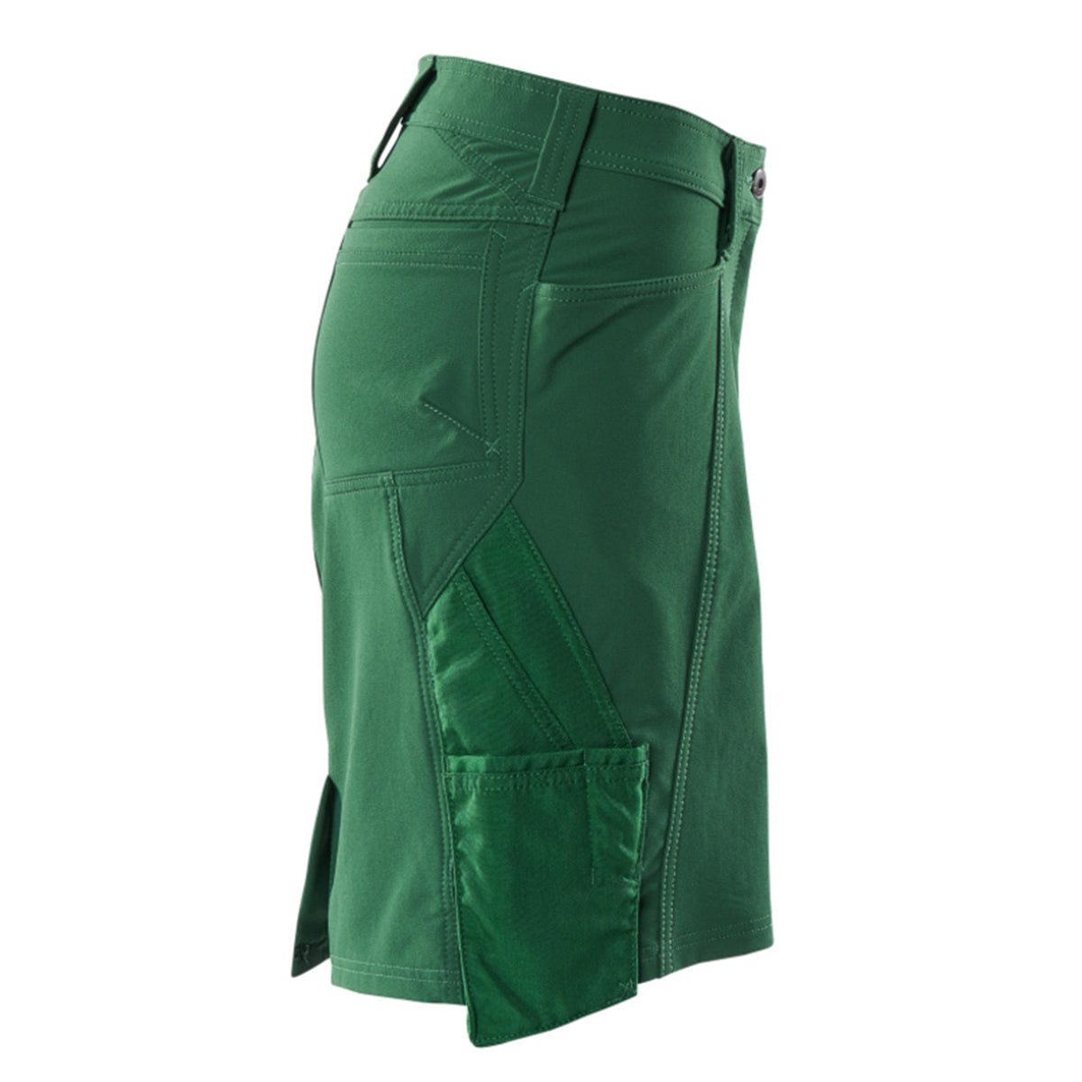 Green - Side - Mascot Womens-Ladies Accelerate Skirt