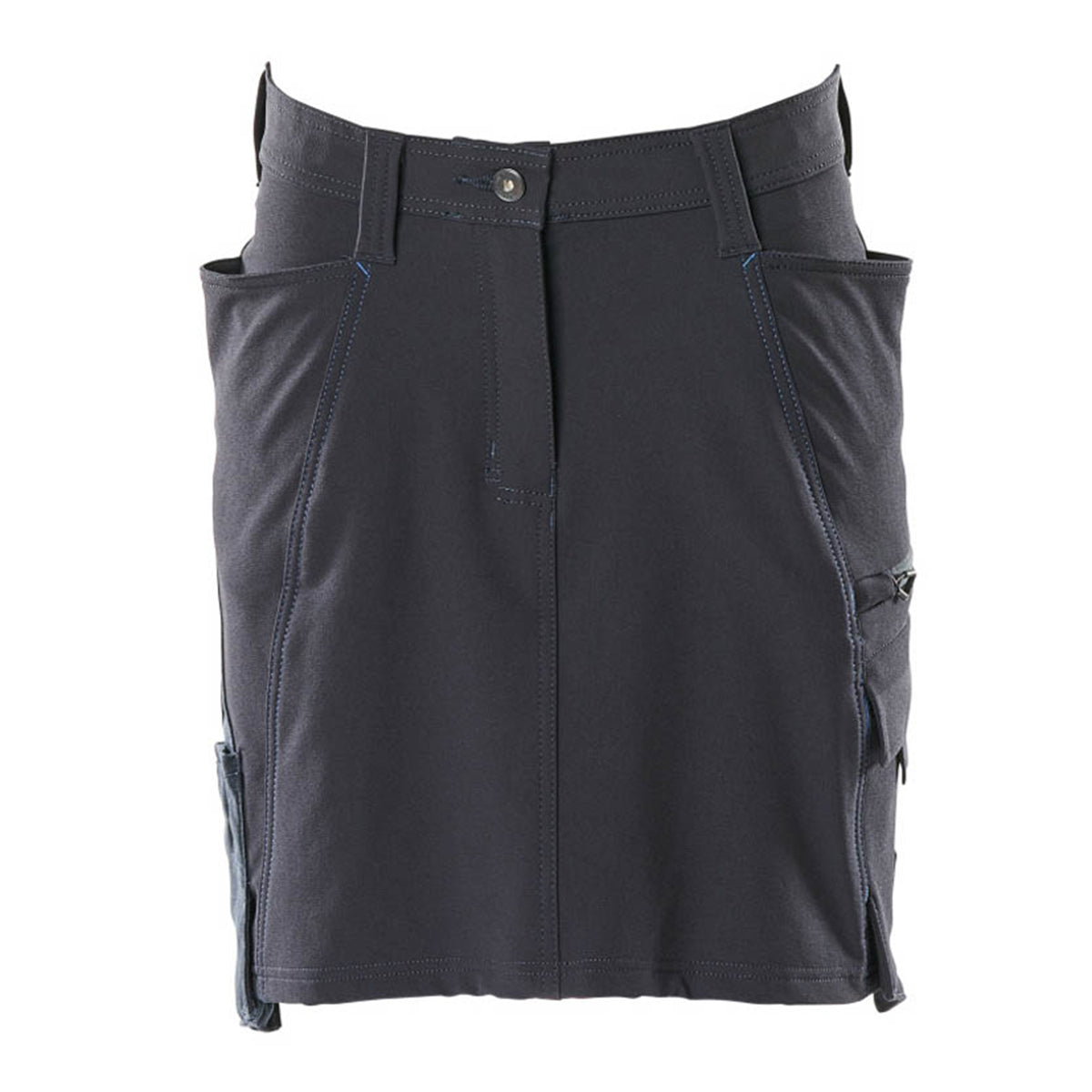 Dark Navy - Front - Mascot Womens-Ladies Accelerate Skirt