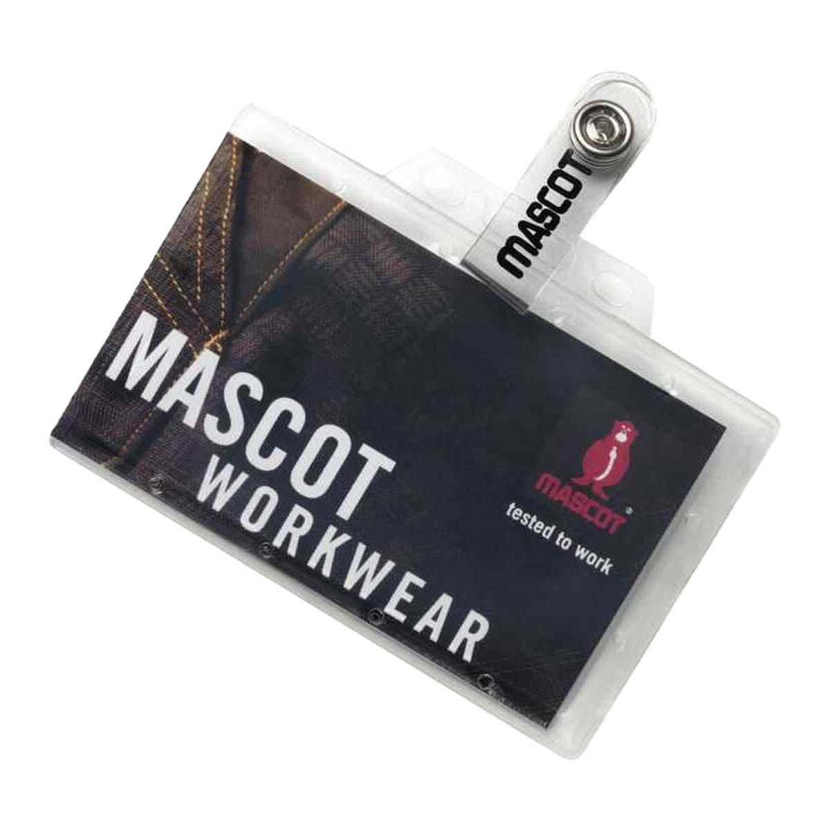 Transparent - Back - Mascot Complete Kananga Logo ID Card Holder