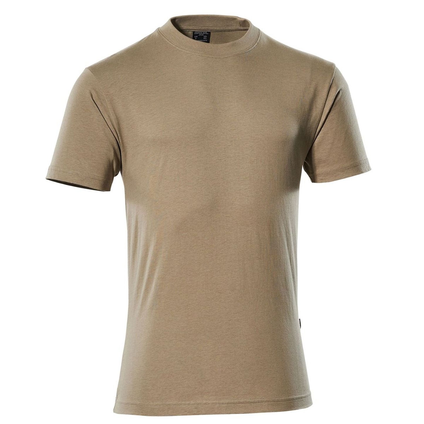 Light Khaki - Front - Mascot Mens Crossover Java T-Shirt