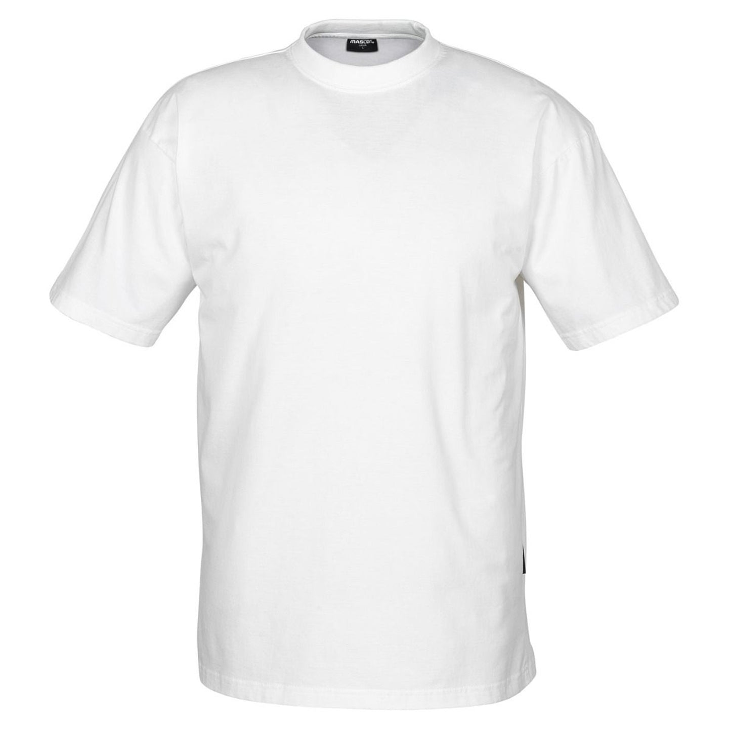 White - Front - Mascot Mens Crossover Java T-Shirt