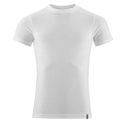White - Front - Mascot Mens Crossover T-Shirt