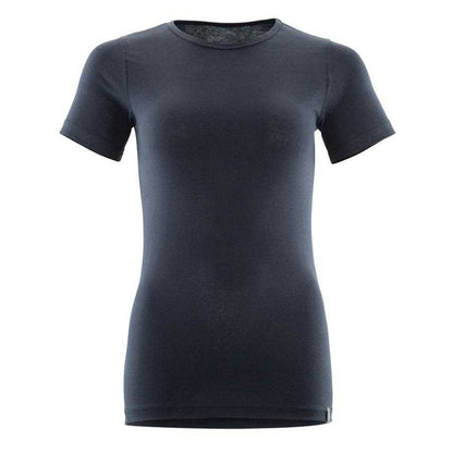 Dark Navy - Front - Mascot Womens-Ladies Crossover T-Shirt