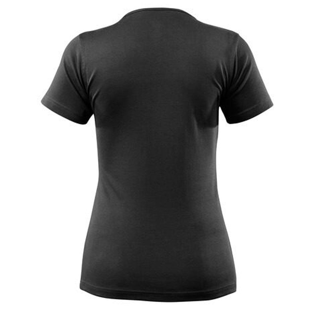 Deep Black - Back - Mascot Womens-Ladies Crossover T-Shirt