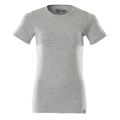 Grey - Front - Mascot Womens-Ladies Crossover T-Shirt