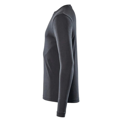 Black - Back - Mascot Mens Crossover Long-Sleeved T-Shirt