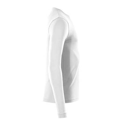 White - Side - Mascot Mens Crossover Long-Sleeved T-Shirt