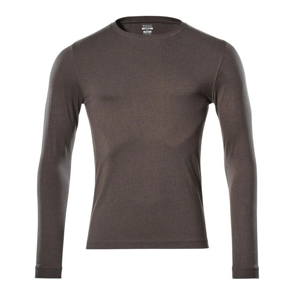Dark Anthracite - Front - Mascot Mens Crossover Long-Sleeved T-Shirt