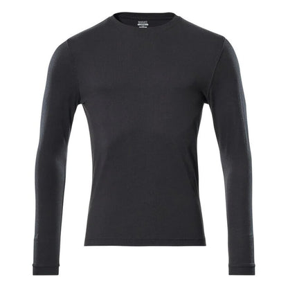 Black - Front - Mascot Mens Crossover Long-Sleeved T-Shirt