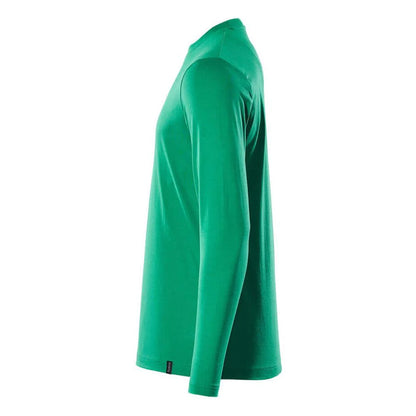 Grass Green - Back - Mascot Mens Crossover Long-Sleeved T-Shirt