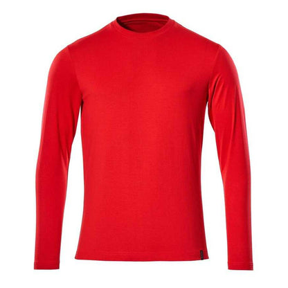 Traffic Red - Front - Mascot Mens Crossover Long-Sleeved T-Shirt