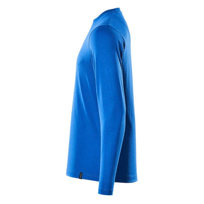 Azure Blue - Back - Mascot Mens Crossover Long-Sleeved T-Shirt