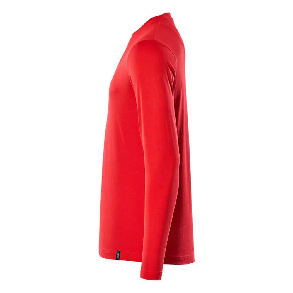Traffic Red - Back - Mascot Mens Crossover Long-Sleeved T-Shirt