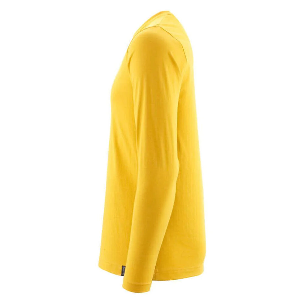 Curry - Back - Mascot Mens Crossover Long-Sleeved T-Shirt