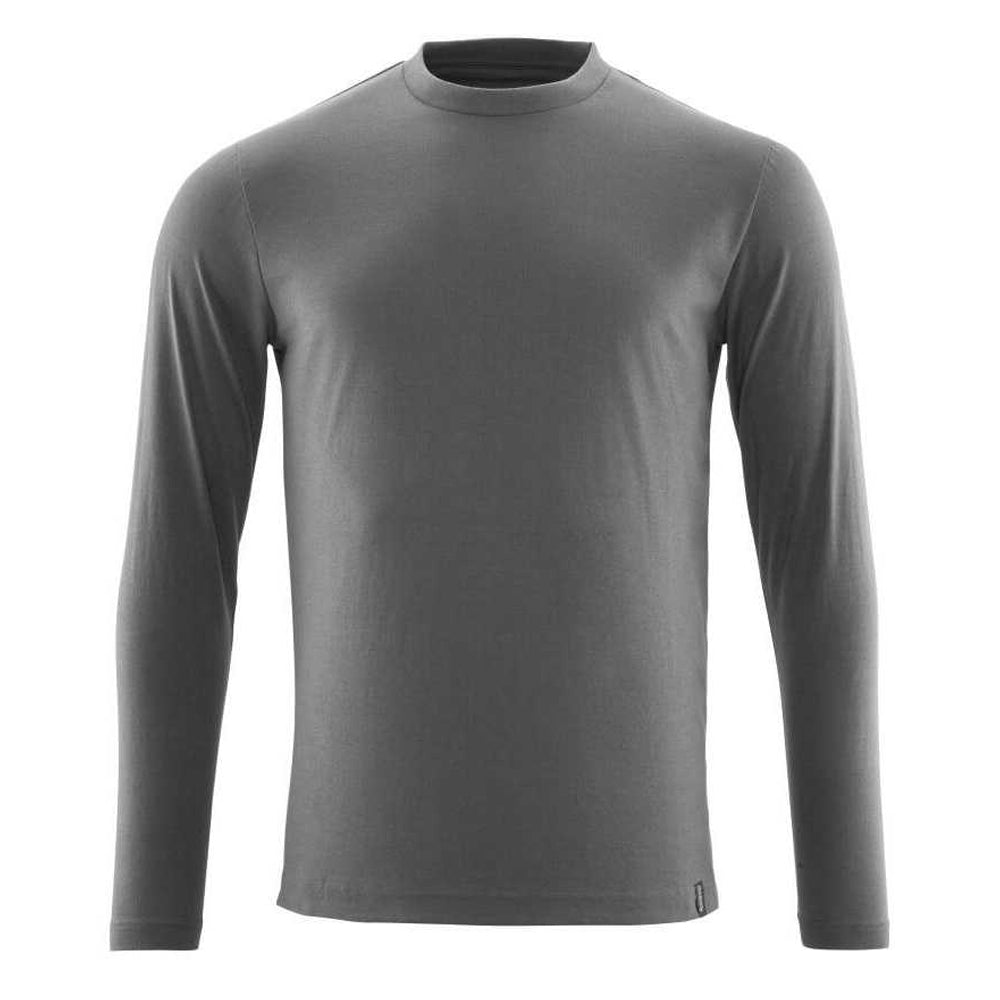 Dark Anthracite - Front - Mascot Mens Crossover Long-Sleeved T-Shirt