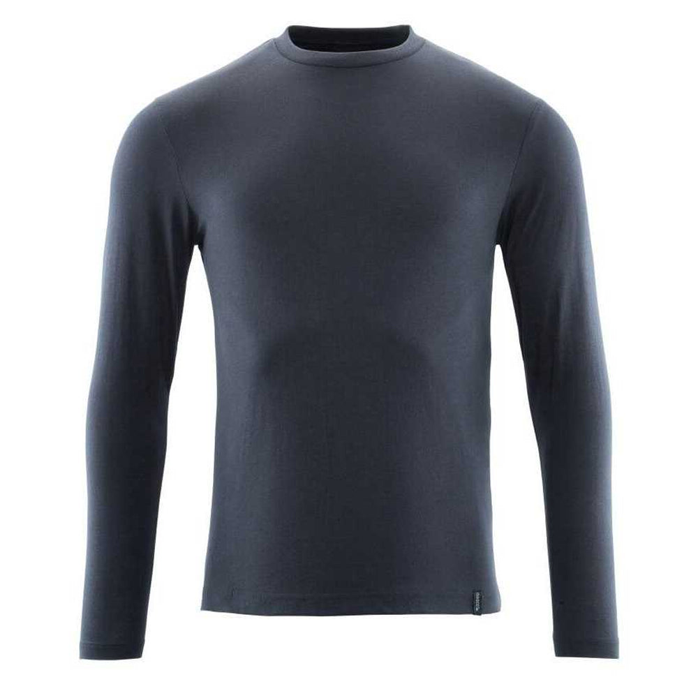Dark Navy - Back - Mascot Mens Crossover Long-Sleeved T-Shirt