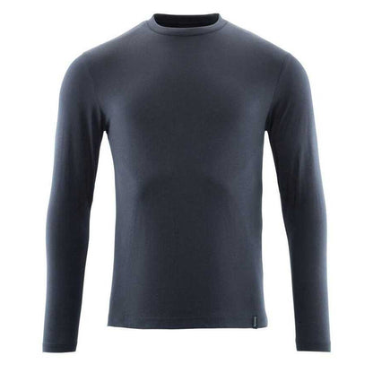 Dark Navy - Back - Mascot Mens Crossover Long-Sleeved T-Shirt