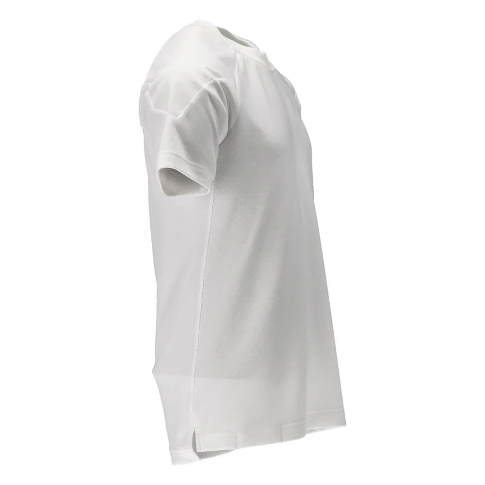 White - Side - Mascot Mens Food & Care Short-Sleeved T-Shirt
