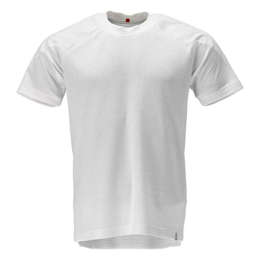 White - Front - Mascot Mens Food & Care Short-Sleeved T-Shirt