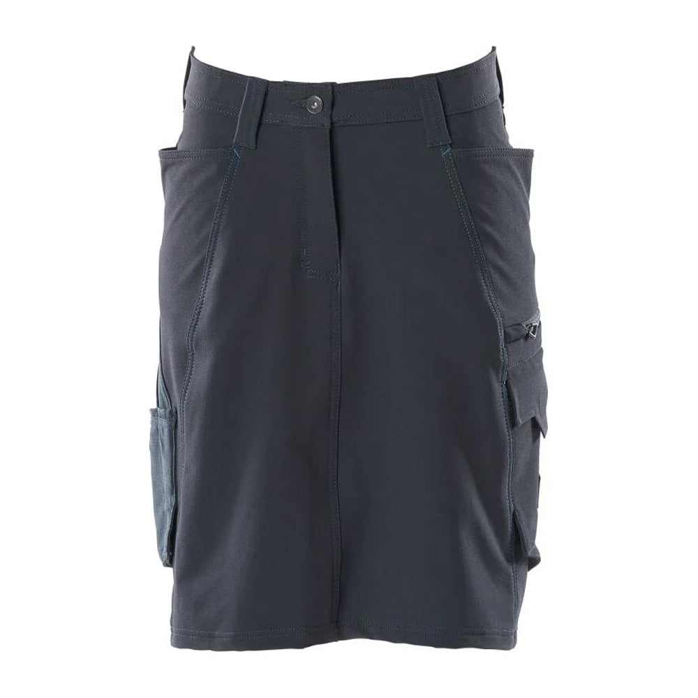 Dark Navy - Front - Mascot Womens-Ladies Accelerate Skirt