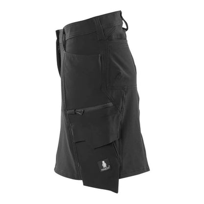 Black - Back - Mascot Womens-Ladies Accelerate Regular Skirt