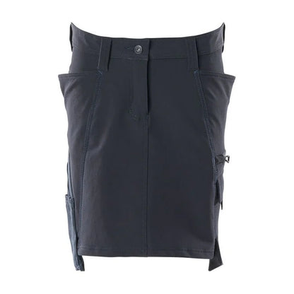 Dark Navy - Front - Mascot Womens-Ladies Accelerate Regular Skirt