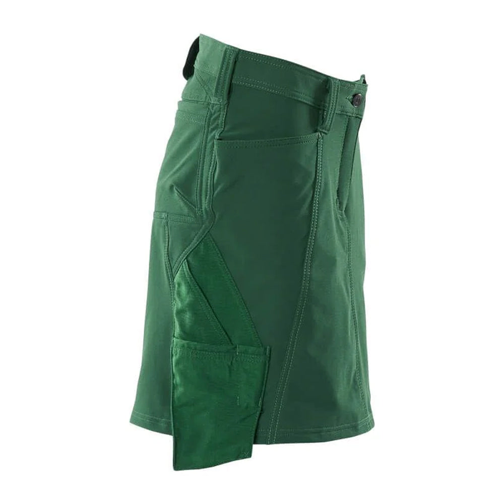 Green - Side - Mascot Womens-Ladies Accelerate Regular Skirt