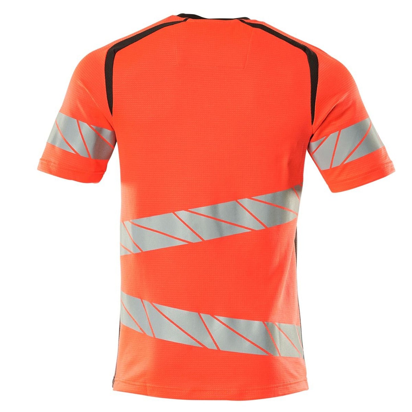 Hi Vis Red-Dark Anthracite - Back - Mascot Mens Accelerate Safe Hi-Vis T-Shirt