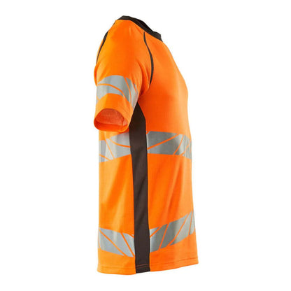 Hi Vis Orange-Dark Anthracite - Lifestyle - Mascot Mens Accelerate Safe Hi-Vis T-Shirt