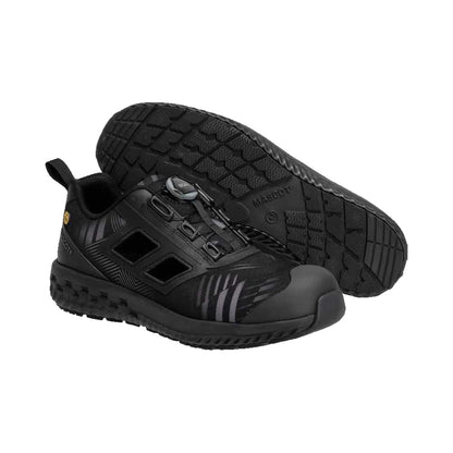 Black - Lifestyle - Mascot Womens-Ladies Safety Shoes