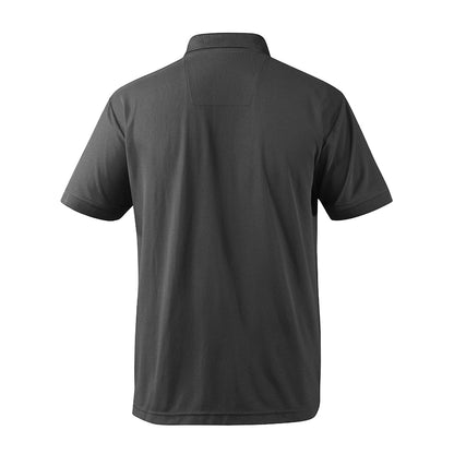 Black - Back - Mascot Mens Crossover Grenoble Polo Shirt