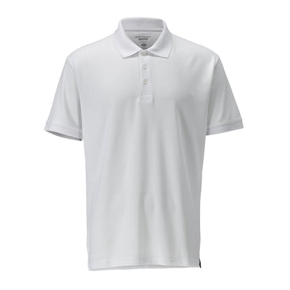 White - Front - Mascot Mens Crossover Grenoble Polo Shirt