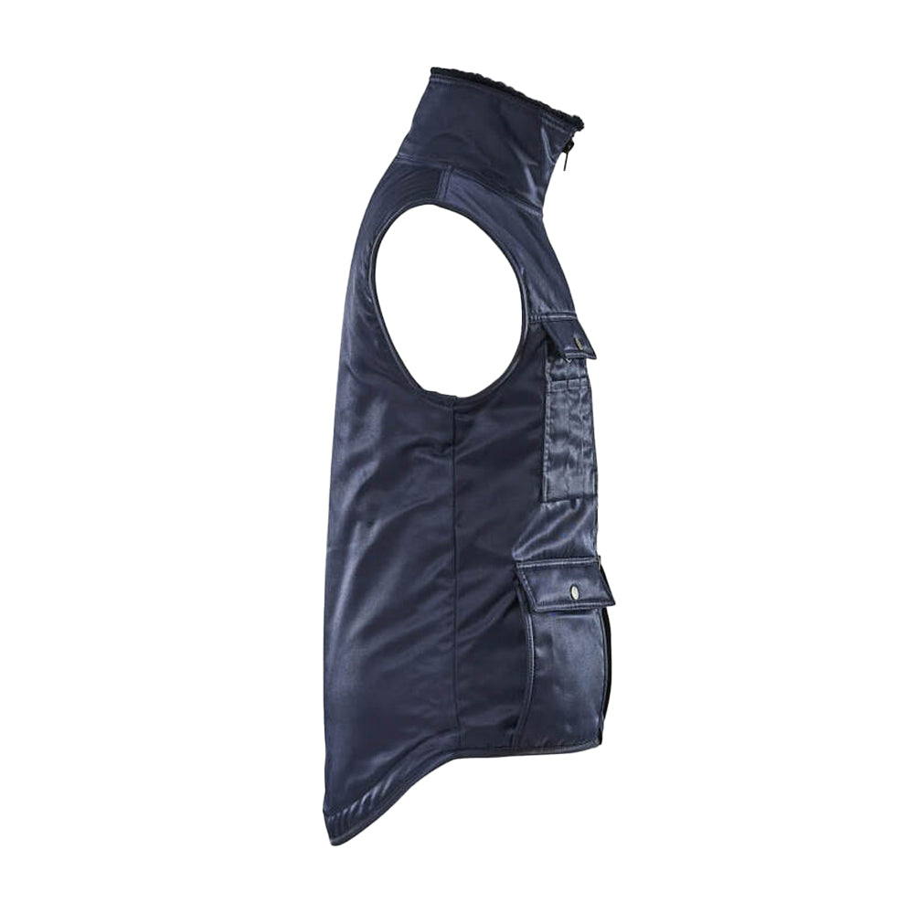 Navy - Side - Mascot Unisex Adult Originals Solden Gilet