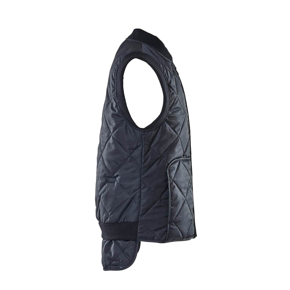 Navy - Side - Mascot Mens Originals Liverpool Thermal Gilet