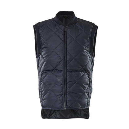 Navy - Front - Mascot Mens Originals Liverpool Thermal Gilet