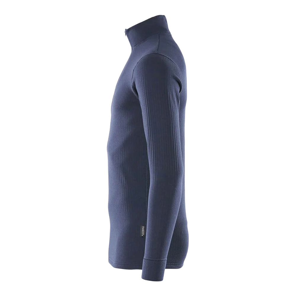 Navy - Side - Mascot Mens Crossover Ludvika Base Layer Top