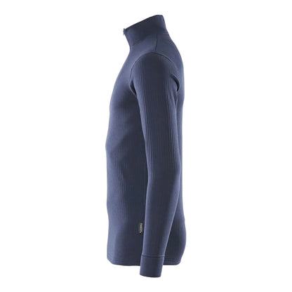 Navy - Side - Mascot Mens Crossover Ludvika Base Layer Top