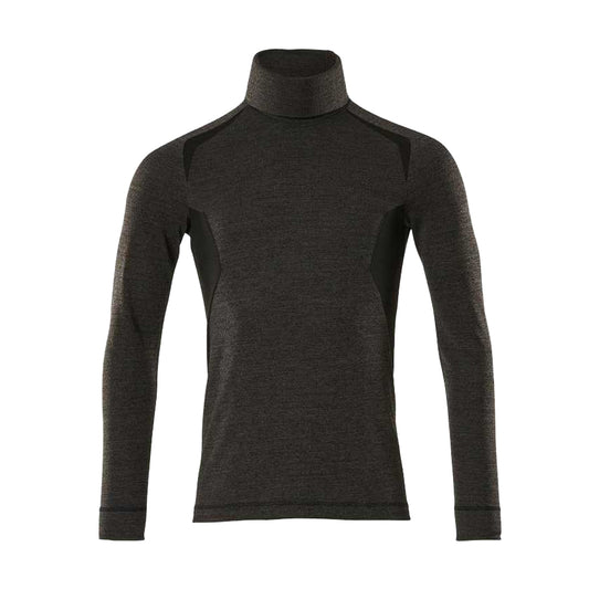 Dark Anthracite-Black - Front - Mascot Unisex Adult Crossover Base Layer Top