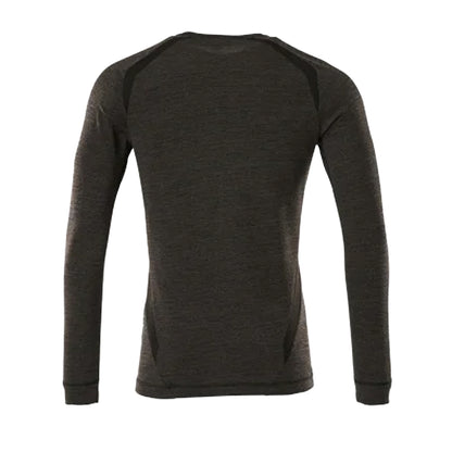 Dark Anthracite-Black - Back - Mascot Unisex Adult Crossover Base Layer Top