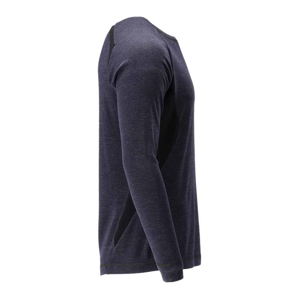 Dark Navy - Side - Mascot Mens Crossover Base Layer Top