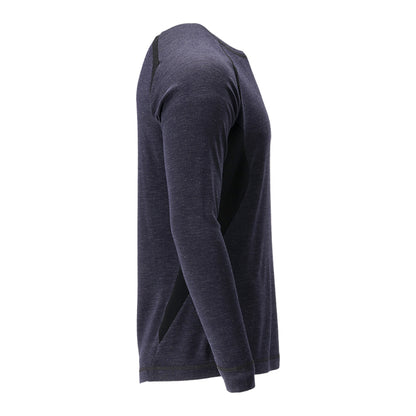 Dark Navy - Side - Mascot Mens Crossover Base Layer Top