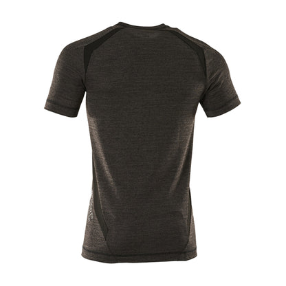 Dark Anthracite-Black - Back - Mascot Unisex Adult Crossover Short-Sleeved Base Layer Top