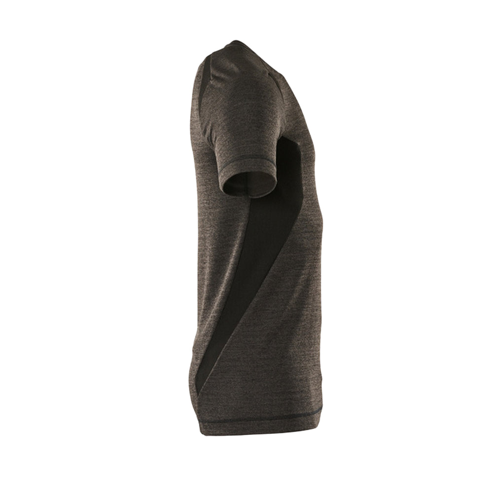 Dark Anthracite-Black - Side - Mascot Unisex Adult Crossover Short-Sleeved Base Layer Top