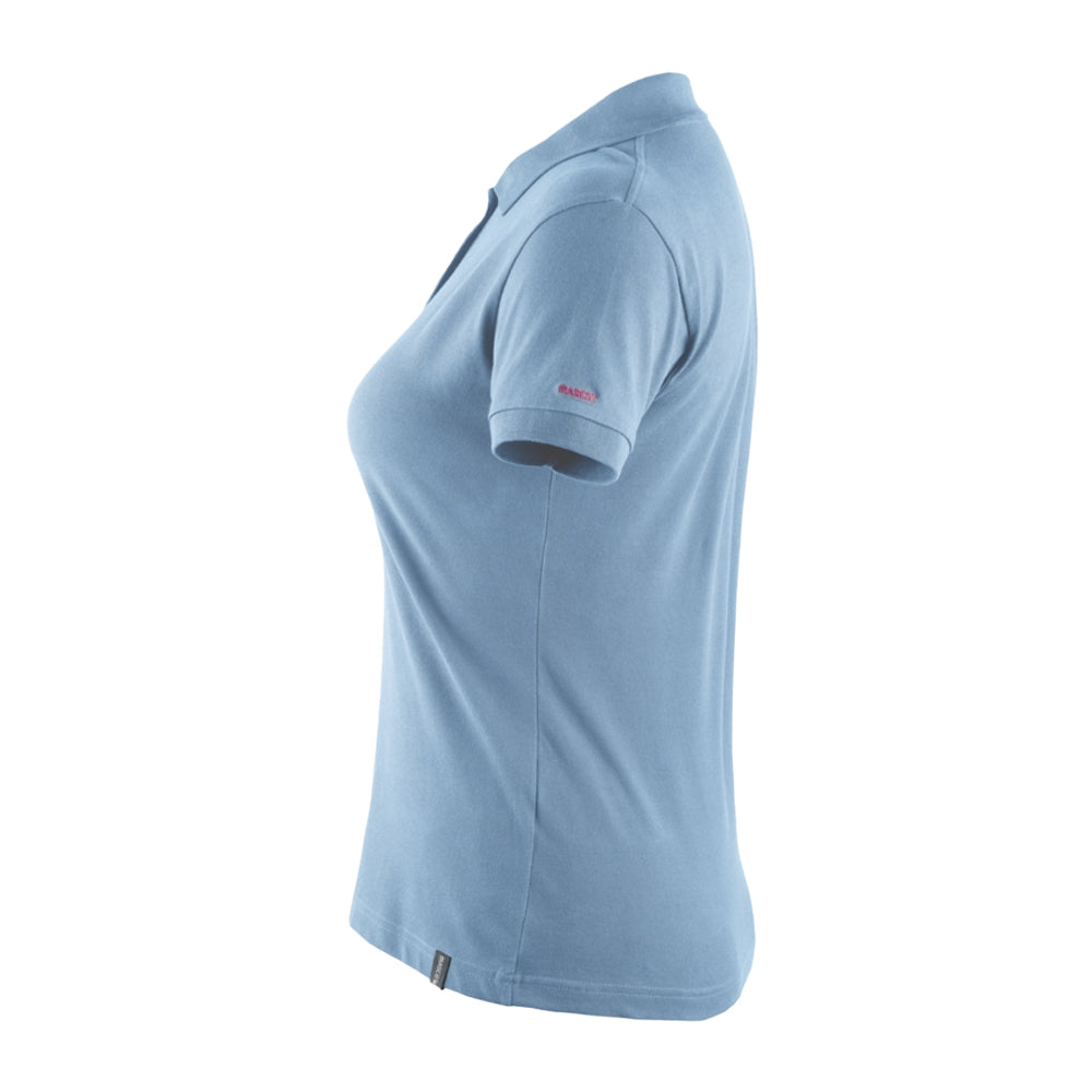 Light Blue - Lifestyle - Mascot Womens-Ladies Crossover Samos Polo Shirt